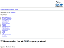 Tablet Screenshot of barrierefrei.nabu-wesel.de