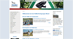 Desktop Screenshot of nabu-wesel.de